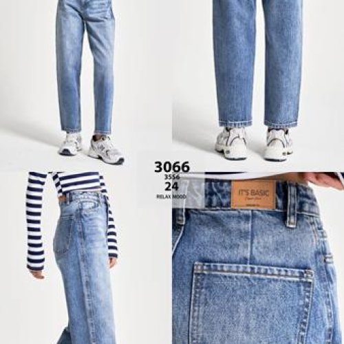 Джинсы Maxim Jeans (34-42) 3066-24 l.blue (деми) Maxim Jeans 3066-24 l.blue