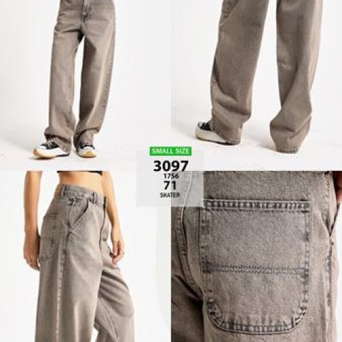 Джинсы Maxim Jeans (32-36) 3097-71 l.grey (деми) Maxim Jeans 3097-71 l.grey