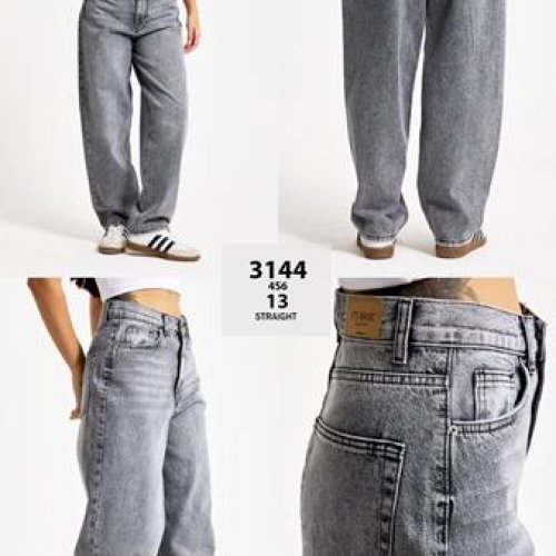 Джинсы Maxim Jeans (34-40) 3144-13 l.grey (деми) Maxim Jeans 3144-13 l.grey