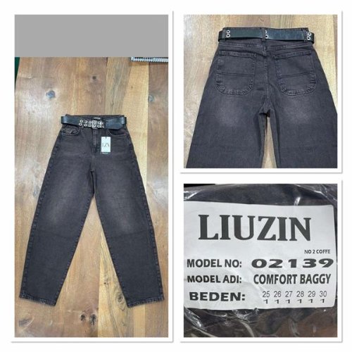 Джинсы Maxim Jeans (25-30) 02139-2 d.grey (деми) Maxim Jeans 02139-2 d.grey