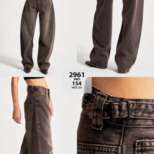 Джинсы Maxim Jeans (34-42) 2961-154 brown (деми) Maxim Jeans 2961-154 brown