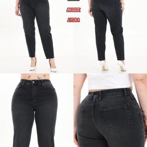 Джинсы Maxim Jeans (30-36) 3329 black (деми) Maxim Jeans 3329 black