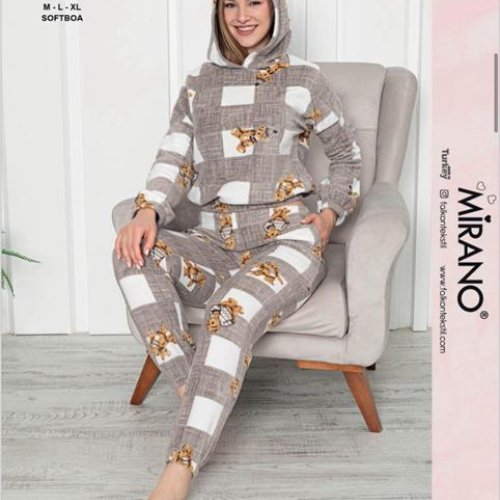 Пижама Trikotag (M-XL) 3250 brown (зима) Trikotag 3250 brown