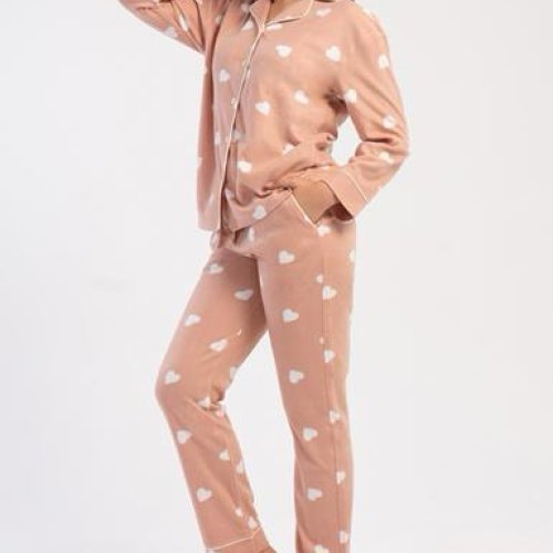 Пижама Trikotag (S-XL) T2 beige (зима) Trikotag T2 beige