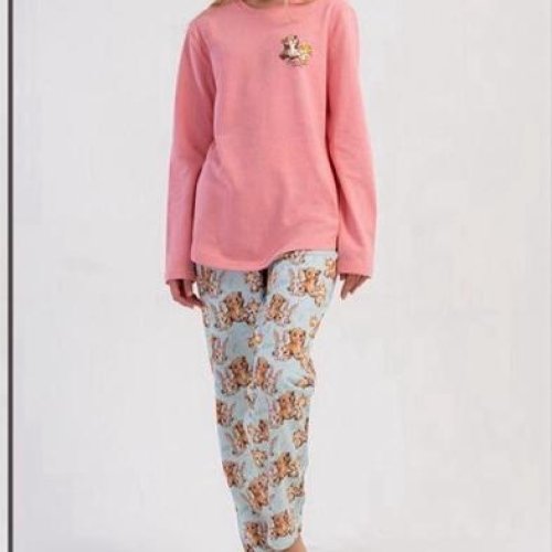 Пижама Trikotag (S-XL) T37 pink (зима) Trikotag T37 pink