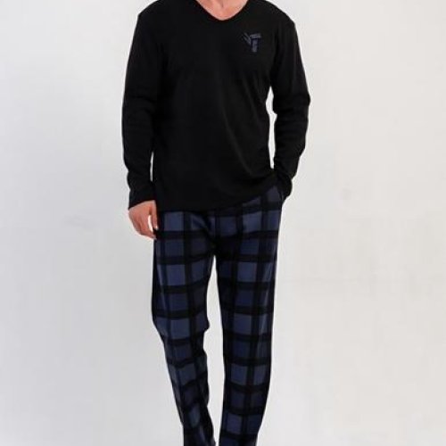 Пижама Trikotag (M-2XL) T40 black (деми) Trikotag T40 black