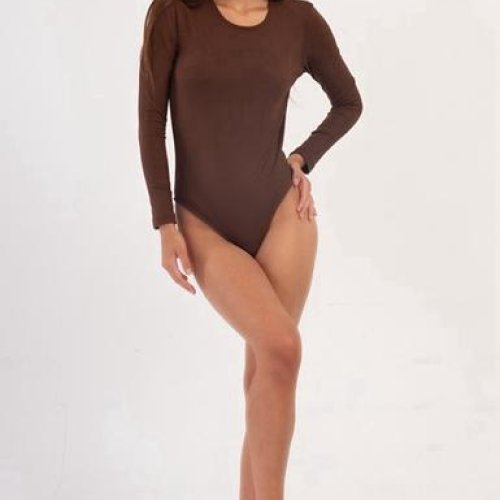 Боди Trikotag (S-2XL) T55 brown (зима) Trikotag T55 brown