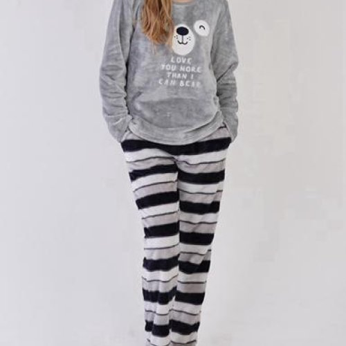 Пижама Trikotag (S-XL) T6 grey (зима) Trikotag T6 grey