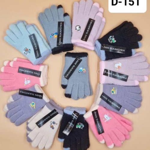 Перчатки Рукавичка (5-7) D151 mix (зима) Рукавичка D151 mix