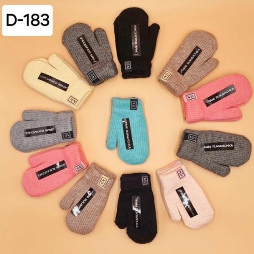 Варежки Рукавичка (7-10) D183 mix (зима) Рукавичка D183 mix