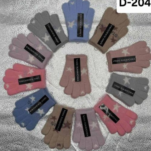 Перчатки Рукавичка (4-6) D204 mix (зима) Рукавичка D204 mix