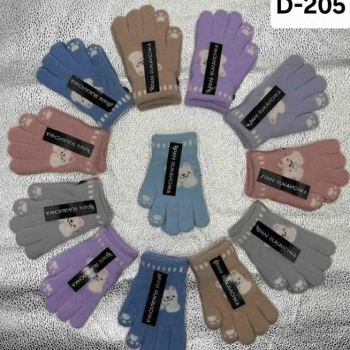 Перчатки Рукавичка (6-8) D205 mix (зима) Рукавичка D205 mix