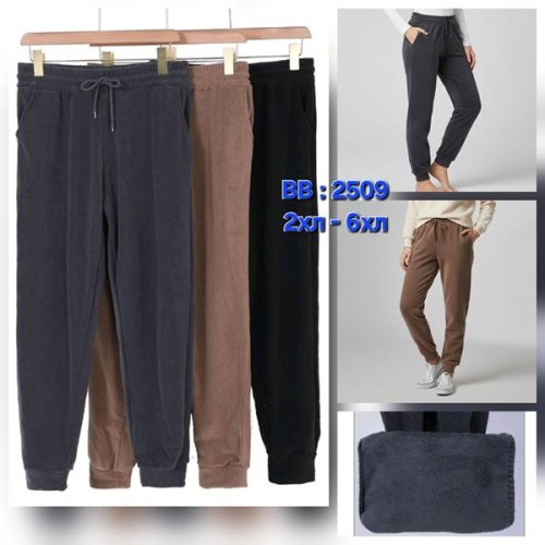 Штаны спорт Hoan (44-54) 2509 mix (зима) Hoan 2509 mix