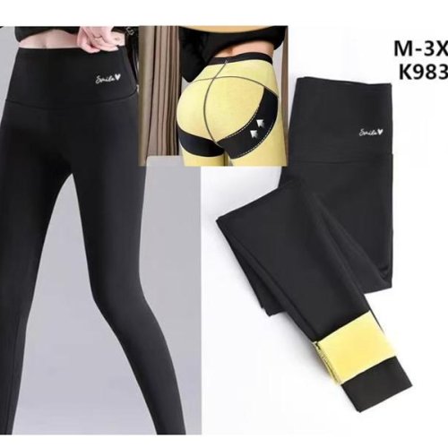 Лосины Hoan (M-3XL) K983 black (зима) Hoan K983 black