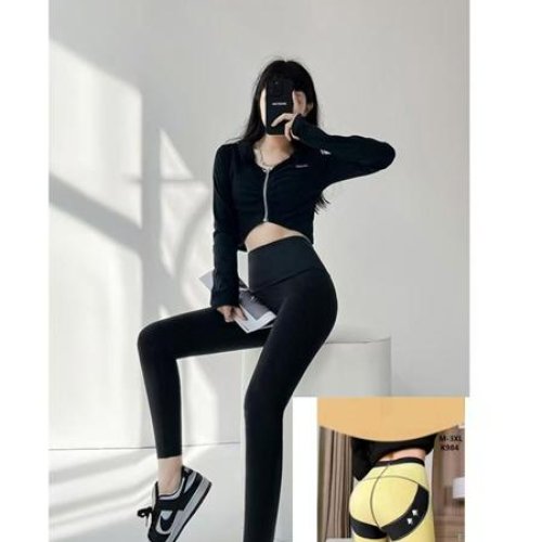 Лосины Hoan (M-3XL) K984 black (зима) Hoan K984 black