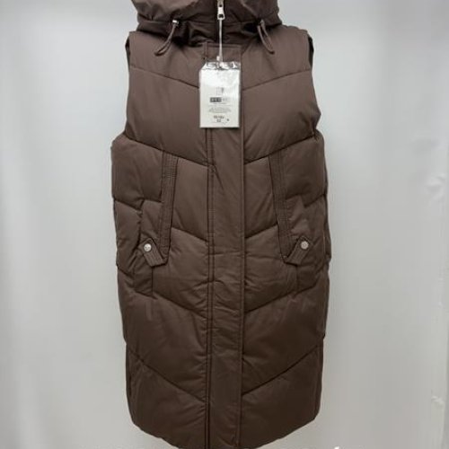 Жилетка Jacket (52-60) M6618 brown (деми) Jacket M6618 brown