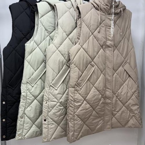 Жилетка Jacket (52-60) M8892 black (деми) Jacket M8892 black