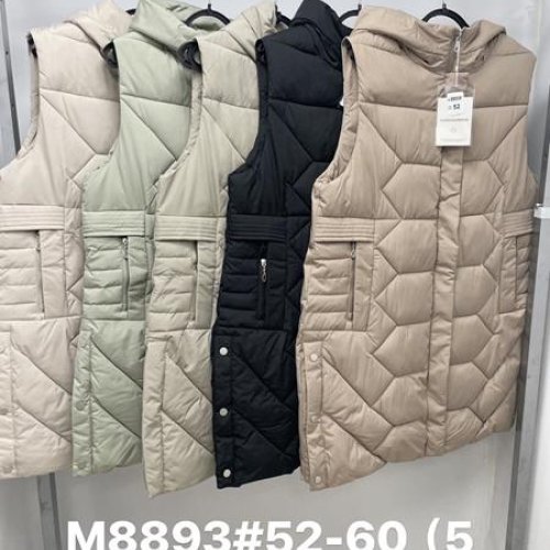 Жилетка Jacket (52-60) M8893 brown (деми) Jacket M8893 brown