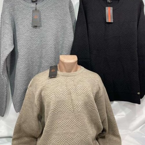 Свитер Sabihina (3XL-5XL) SB1486 black (зима) Sabihina SB1486 black