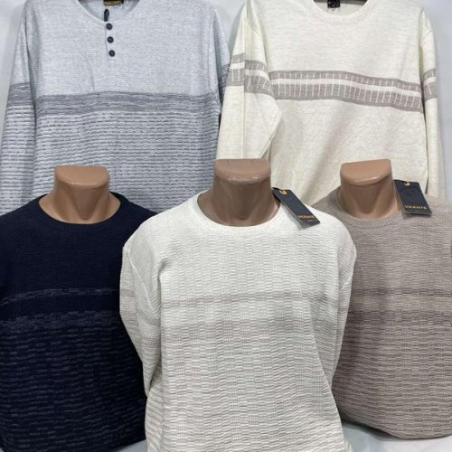 Свитер Sabihina (3XL-5XL) SB1489 navy (зима) Sabihina SB1489 navy