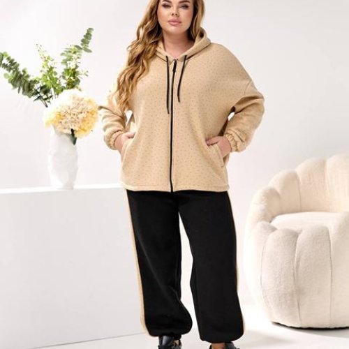Костюм спорт Global (46-64) 182-1 beige (зима) Global 182-1 beige