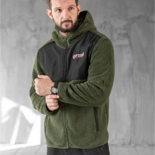 Кофта спорт Global (48-56) GL103 khaki (зима) Global GL103 khaki