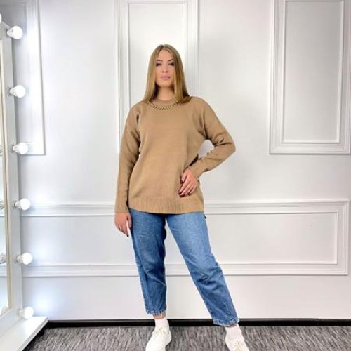 Свитер Global (52-58) GL97 beige (деми) Global GL97 beige