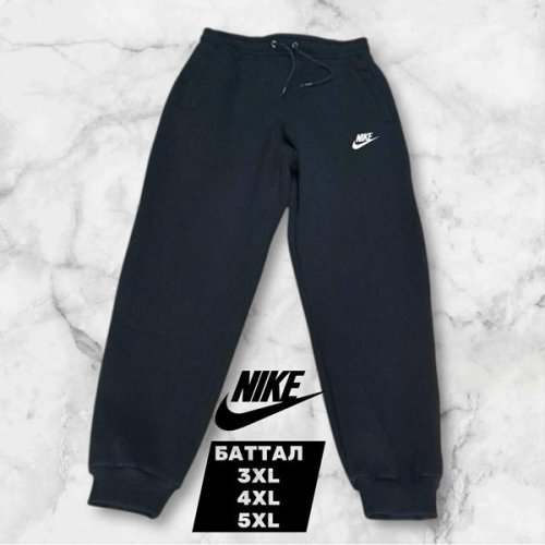 Штаны спорт Mary Poppins (3XL-5XL) 6909 black (зима) Mary Poppins 6909 black