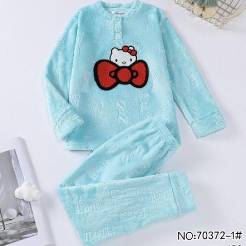 Пижама Estima (5-10) 70372-1 l.blue (зима) Estima 70372-1 l.blue