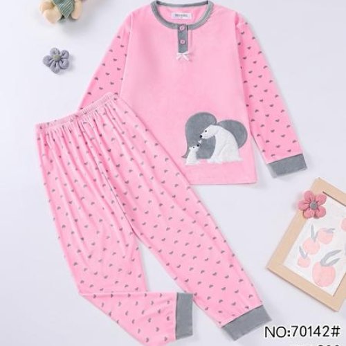 Пижама Estima (5-10) 70142 pink (зима) Estima 70142 pink