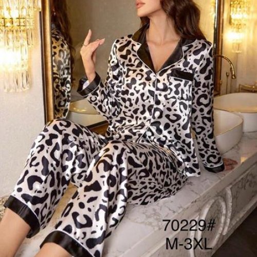 Пижама Estima (M-3XL) 70229 white (деми) Estima 70229 white