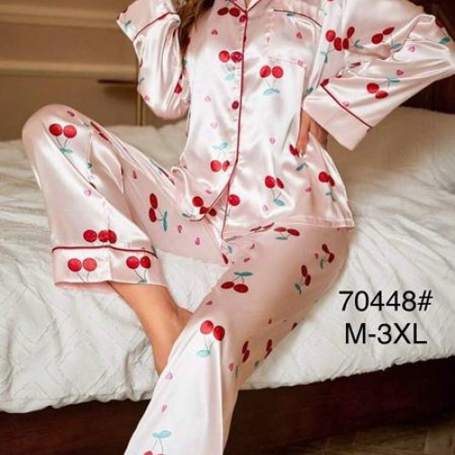 Пижама Estima (M-3XL) 70448 white (деми) Estima 70448 white