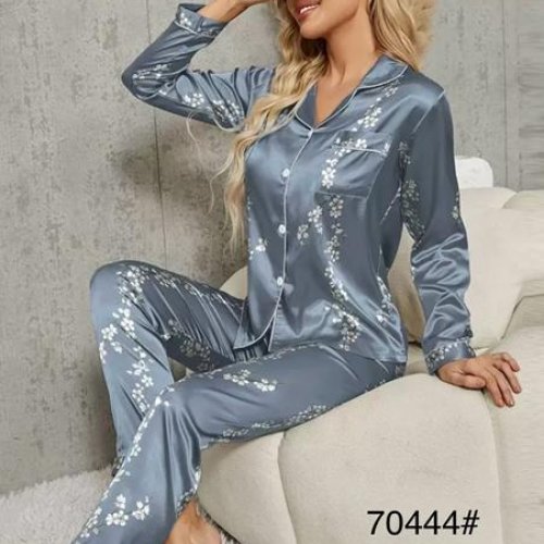 Пижама Estima (M-3XL) 70444 l.grey (деми) Estima 70444 l.grey