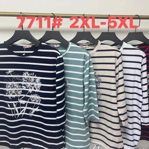 Свитер Monarlir (2XL-5XL) 7711 red (лето) Monarlir 7711 red