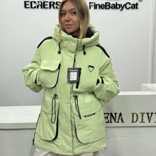 Куртка Orange Chinese (S-2XL) 008 l.green (зима) Orange Chinese 008 l.green