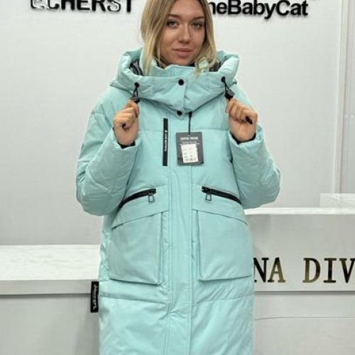 Куртка Orange Chinese (S-2XL) 016 l.blue (зима) Orange Chinese 016 l.blue