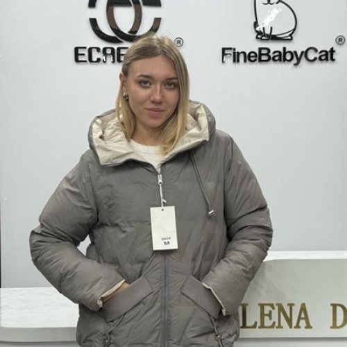 Куртка Orange Chinese (M-2XL) 5665 l.grey (зима) Orange Chinese 5665 l.grey