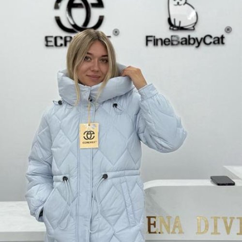 Куртка Orange Chinese (S-2XL) 856 l.blue (зима) Orange Chinese 856 l.blue