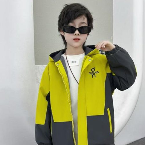 Куртка Flong (8-12) 2521 yellow (зима) Flong 2521 yellow