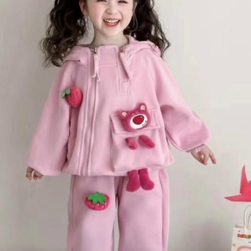 Костюм спорт SunnyTot (90-130) S300 pink (деми) SunnyTot S300 pink