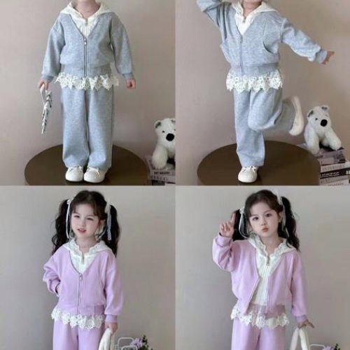 Костюм спорт SunnyTot (90-130) S301 grey (деми) SunnyTot S301 grey