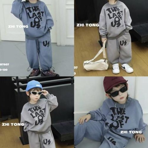 Костюм спорт SunnyTot (90-130) BT607 l.grey (деми) SunnyTot BT607 l.grey