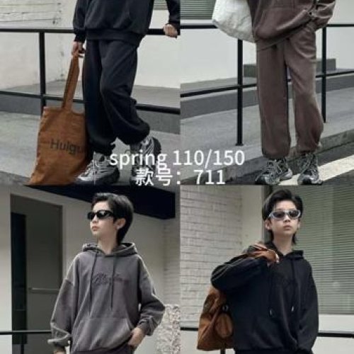 Костюм спорт SunnyTot (110-150) 711 grey (деми) SunnyTot 711 grey