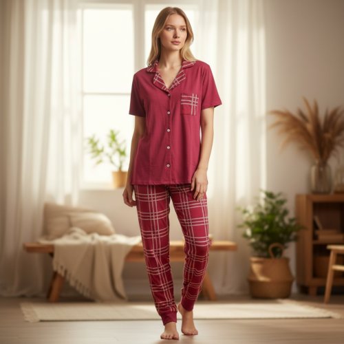 Пижама Trikotag (S-XL) T100 red (деми) Trikotag T100 red