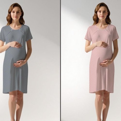 Ночнушка Trikotag (S-2XL) T63 powder (лето) Trikotag T63 powder