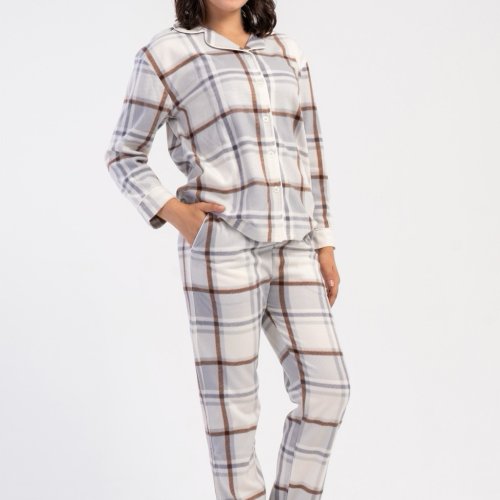 Пижама Trikotag (S-XL) T120 l.grey (зима) Trikotag T120 l.grey