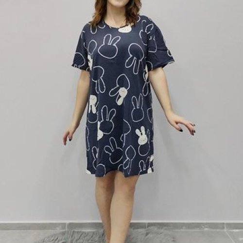 Ночнушка Anion (52) 201 navy (лето) Anion 201 navy