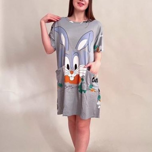 Ночнушка Anion (52) 410 grey (лето) Anion 410 grey