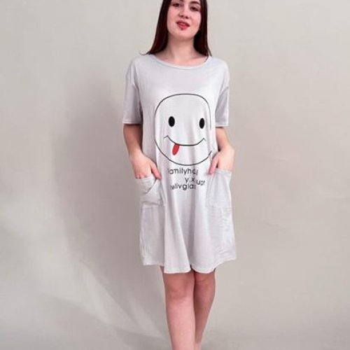 Ночнушка Anion (52) 415 l.grey (лето) Anion 415 l.grey