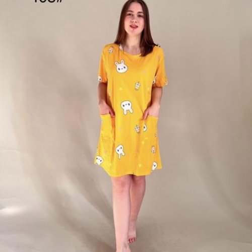 Ночнушка Anion (52) 408 yellow (лето) Anion 408 yellow